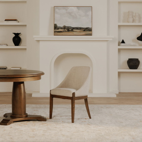 Edward - Dining Chair - Heather Beige