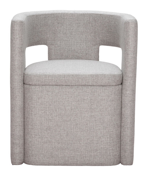 Papua - Dining Chair - Gray