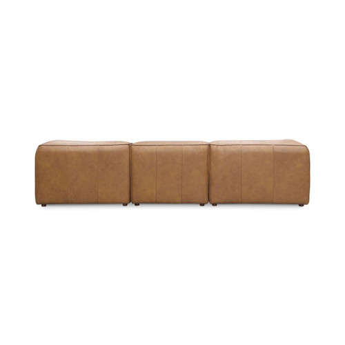 Form - Classic L Modular Leather Sectional - Sonoran Tan