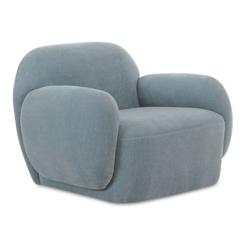 Hazel - Lounge Chair - Light Blue