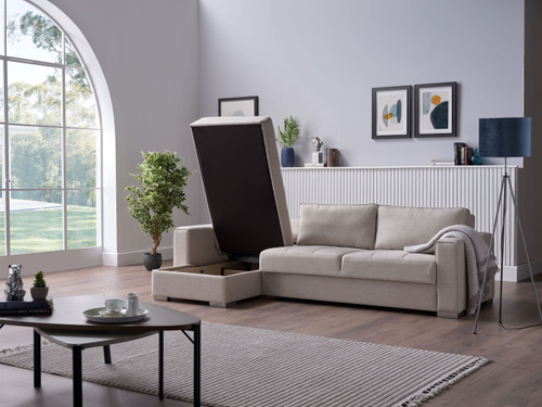 Cooper Sleeper Sectional In Fabric