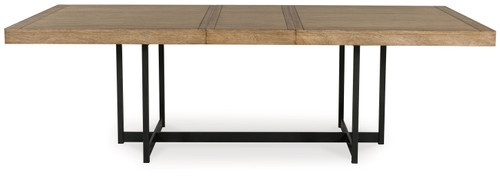 Tomtyn - Light Brown - Rectangular Dining Room Extension Table