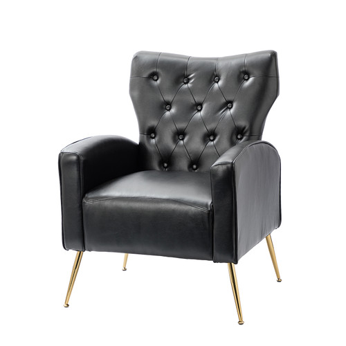 Actaeon Accent Armchair with Button Tufted Back