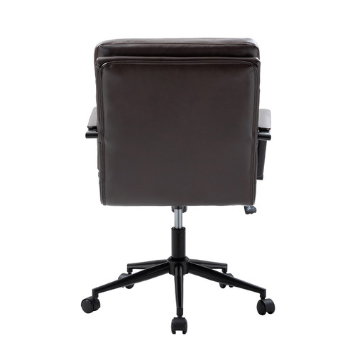 Joa Modern Leather Comfortable Ergonomic Office Chair with Tilt Lock and Center Tilt