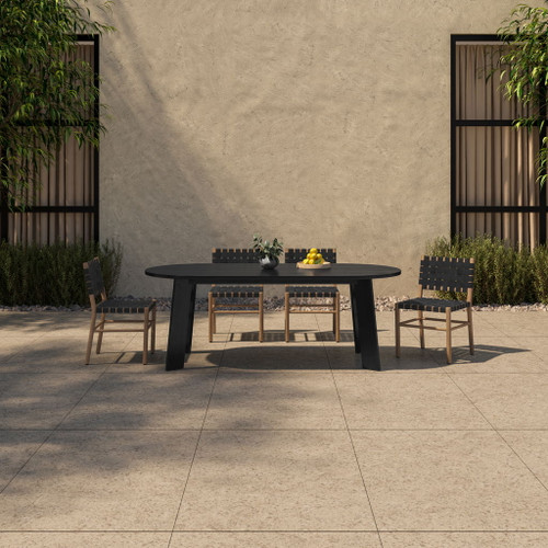 Mira - Outdoor Dining Chair - Black