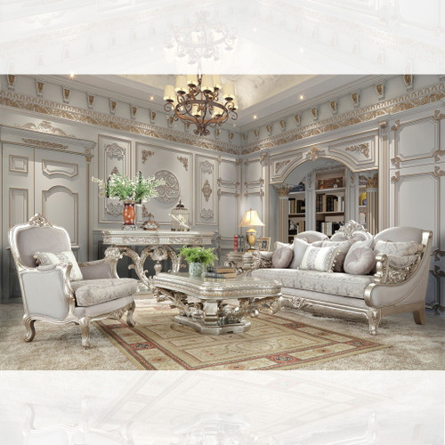 HD-2662 - Sofa - Silver