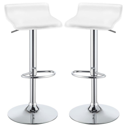 Bidwell - Upholstered Adjustable Bar Stool (Set of 2)