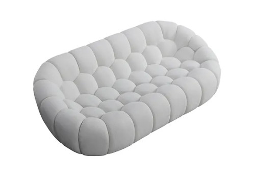 Bubbles Living Room Set in Fabric
