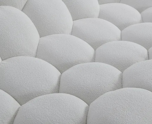 Bubbles Living Room Set in Fabric