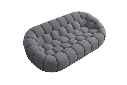 Bubbles Living Room Set in Fabric