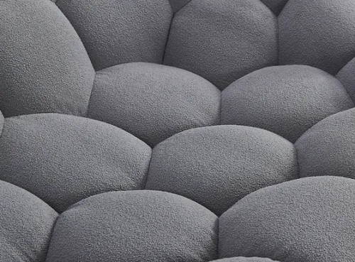 Bubbles Living Room Set in Fabric