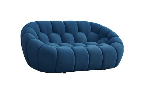 Bubbles Living Room Set in Fabric