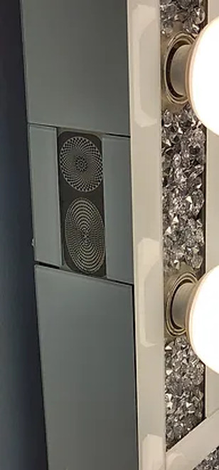 Biri Modern Vanity and Bluetooth Mirror