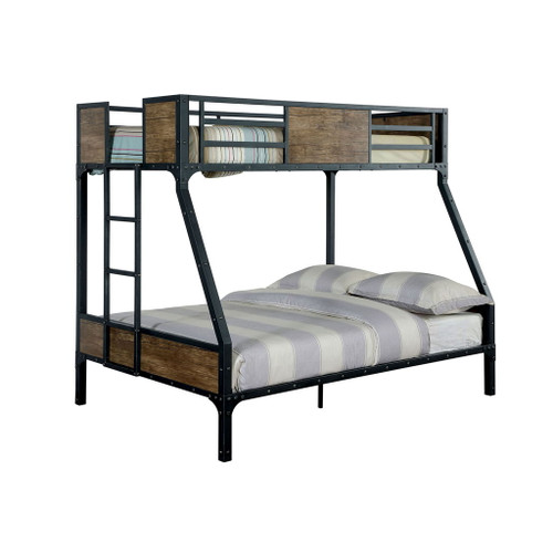Clapton - Twin Over Twin Bunk Bed - Black
