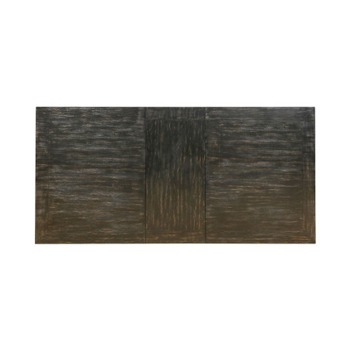 Sania - 8 Dining Table - Antique Black / Beige