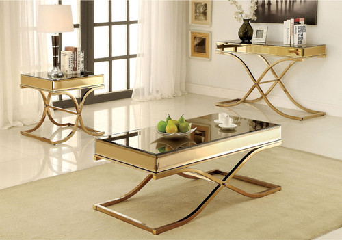 Sundance - Sofa Table - Brass