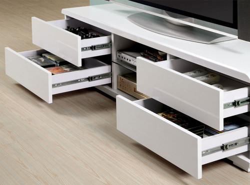 Cerro - TV Console - White