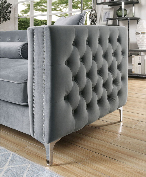Amie - Sectional - Gray