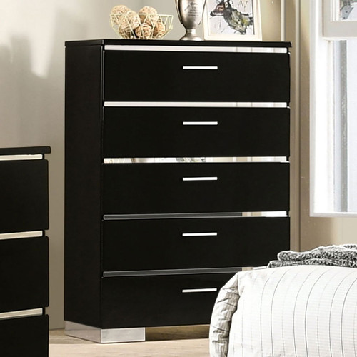 Carlie - Chest - Black