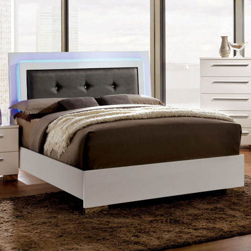 Clementine - Full Bed - Glossy White