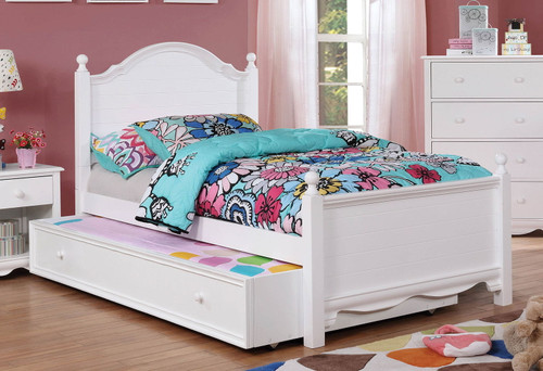Dani - Twin Bed - White