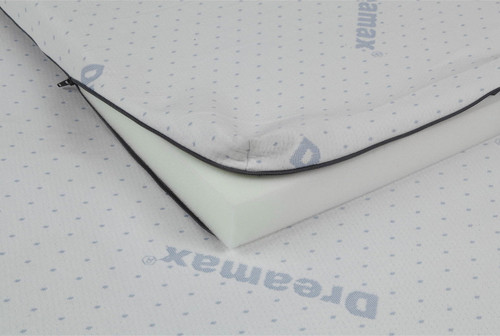 Nadine - Nu-Tex Topper 54" x 75" - White
