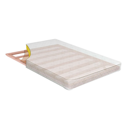 Daisy - Bunkie Board Combo Mattress Twin Long - White
