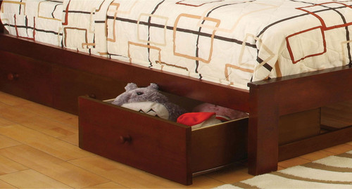 Carus - Twin Bed - Cherry