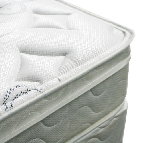 Jalen - Euro Top Mattress 75" x 54" - White