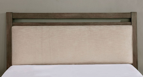 Tawana - Queen Bed - Warm Gray / Beige