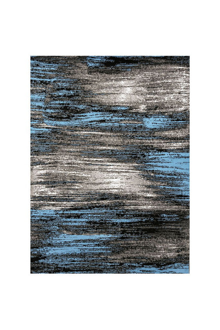 Sivas - 5' x 7' Area Rug - Gray / Blue