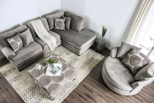 Bonaventura - Sectional - Gray