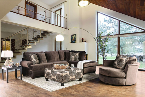 Bonaventura - Swivel Chair - Brown