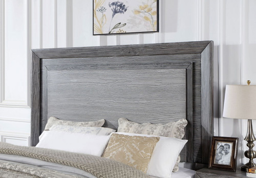 Raiden - King Bed - Gray