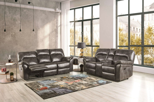 Josias - Glider Recliner - Dark Gray