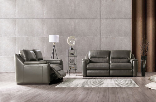 Altamura - Power Sofa - Gray
