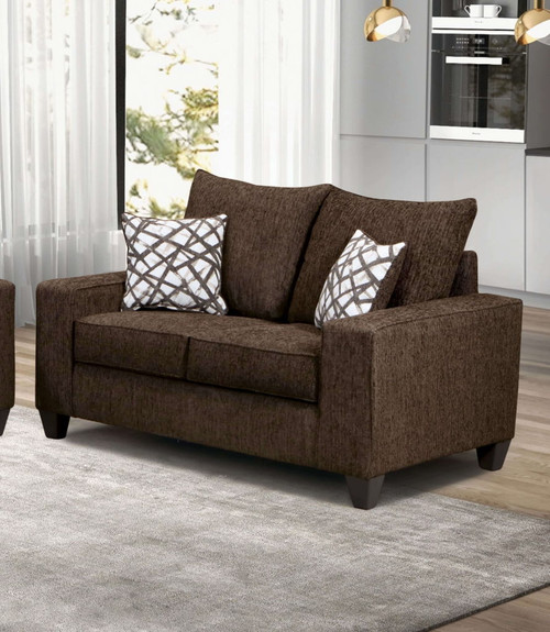 West Action - Loveseat - Chocolate
