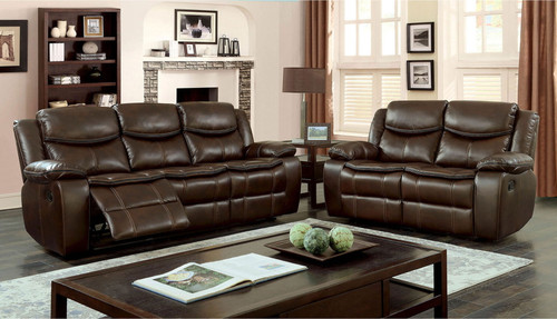Pollux - Loveseat - Brown