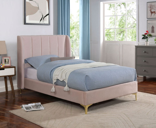 Pearl - Twin Bed - Light Pink