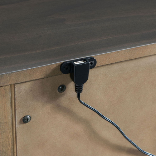 Alaina - California King Bed - Walnut