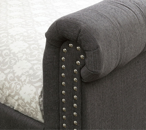 Leanna - Full Daybed With Trundle - Gray