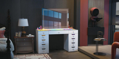 Hollywood Vanity Mirror with High Lumen LED Light