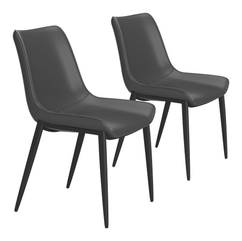 Magnus - Dining Chair (Set of 2) - Black