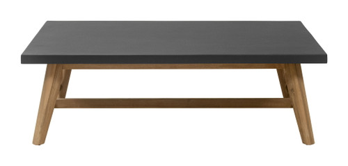 Dert - Outdoor Coffee Table - Gray