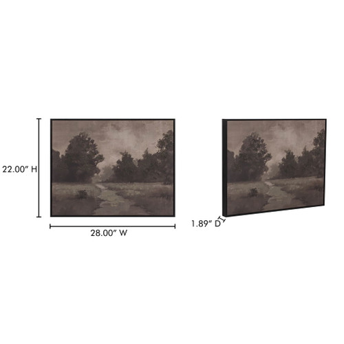 Alder - Framed Painting - Multicolor
