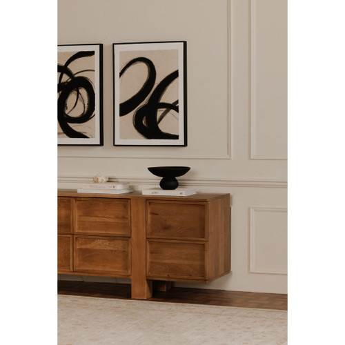 Asha - Decorative Bowl - Black Terracotta