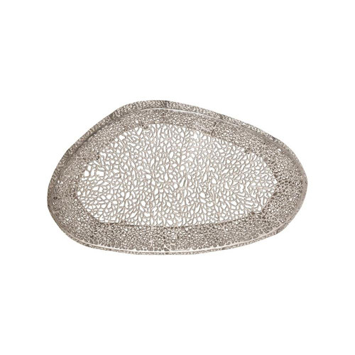 Tuscany Openwork Modern Oval Coffee Table