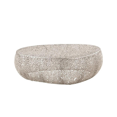 Tuscany Openwork Modern Oval Coffee Table