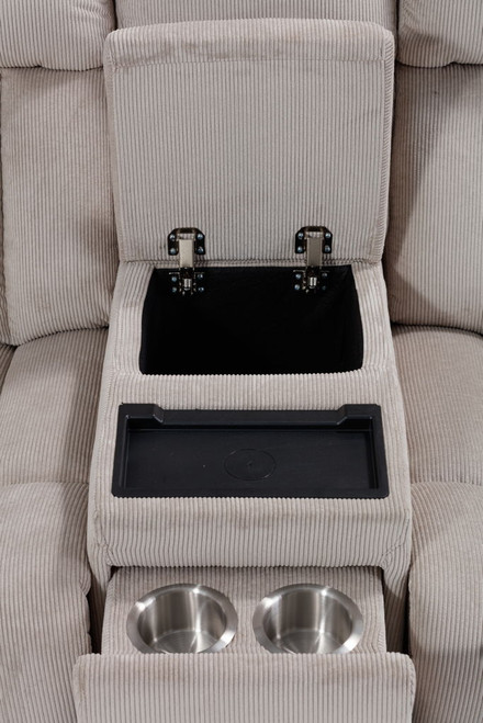 Yukon - Sectional - Light Gray / Gray