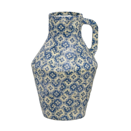 Cotton Mache - Tile Vase - Lisbon Cotton Mache - Tile Vase - Lisbon